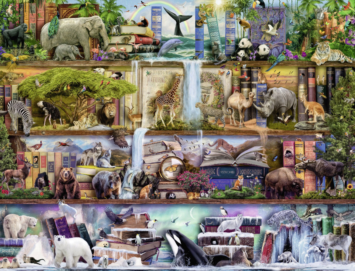 RAVENSBURGER WILD KINGDOM 2000 PIECE PUZZLE