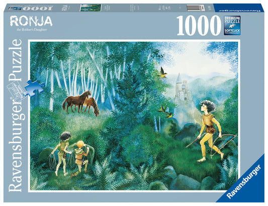 RAVENSBURGER RONJA THE ROBBERS DAUGHTER - 1000 PIECE PUZZLE