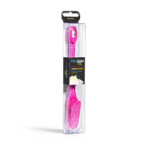 FLEXILIGHT XTRA BOOKLIGHT - PINK LEAF