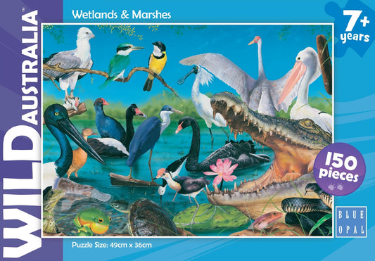 BLUE OPAL WETLANDS  & MARSHES 150PC PUZZLE