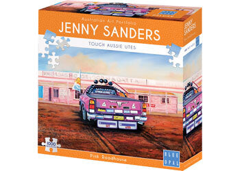 BLUE OPAL PINK ROADHOUSE 1000PC PUZZLE