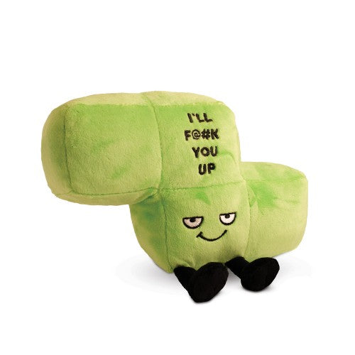 PUNCHKINS - ILL F@#CK YOU UP PLUSH TETRIS GAME BLOCK