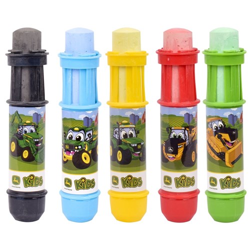 JOHN DEERE CHALK HOLDERS WITH CHALK NON-TOXIC