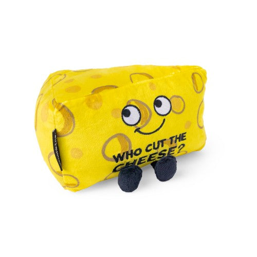 PUNCHKINS - WHO CUT THE CHEESE PLUSH CHEESE