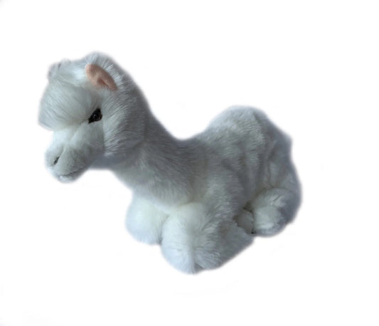 BOCHETTA ALFREDO ALPACA 25CM PLUSH (LYING - WHITE)