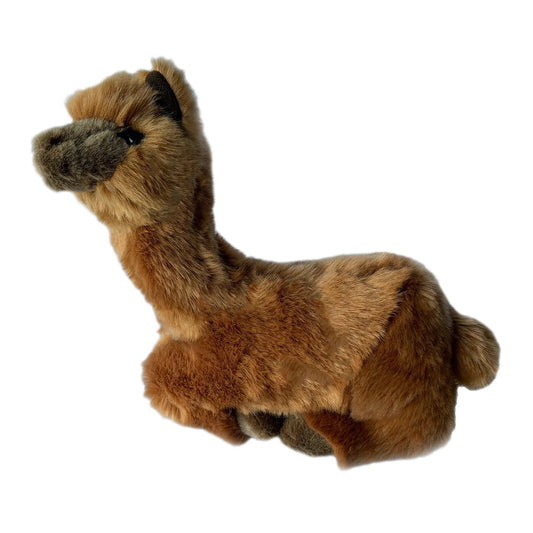 BOCHETTA ALCAPONE ALPACA 25CM PLUSH  (LYING, BROWN)