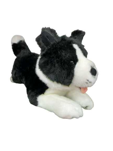 BOCHETTA PATCH BORDER COLLIE 28CM PLUSH