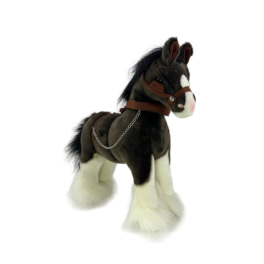BOCHETTA RIMSKY CLYDESDALE HORSE 30CM PLUSH 