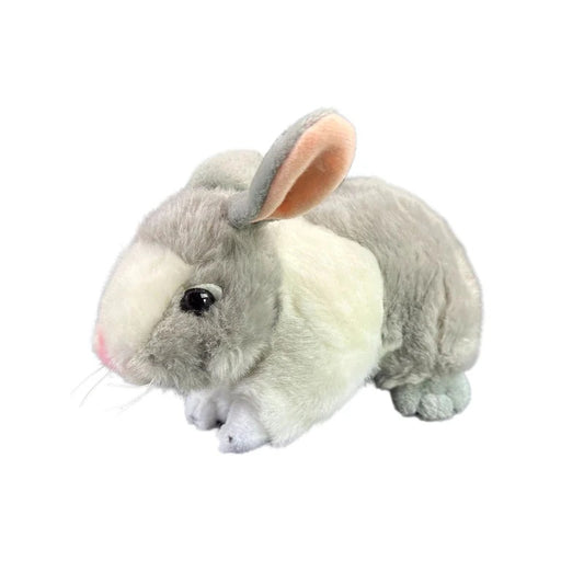 BOCHETTA PETER BUNNY 25CM PLUSH (STANDING, WHITE AND GREY)