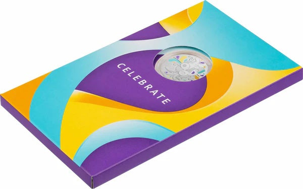 COIN PACK 50 CENT UNC 2025 COLOURED CELEBRATION BIRTHDAY