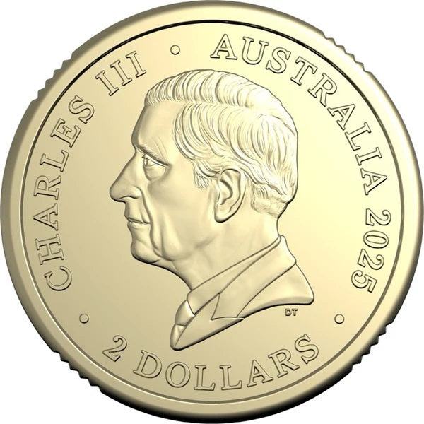 30 Years of the Torres Strait Islander Flag 2025 $2 C Mintmark Coloured Uncirculated Coin