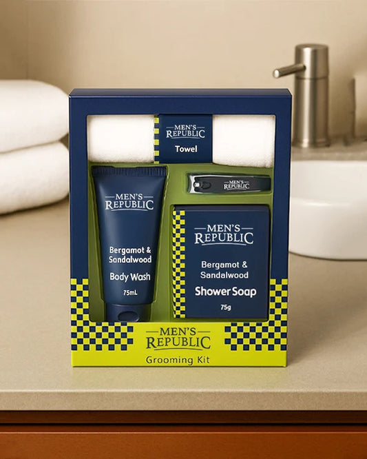 MENS REPUBLIC BODY WASH KIT