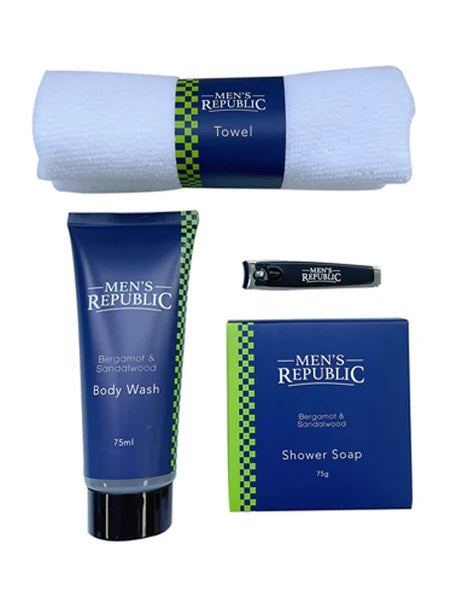 MENS REPUBLIC BODY WASH KIT