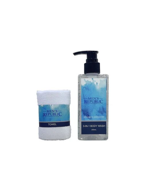 MENS REPUBLIC GROOMING KIT TOILETRY BAG