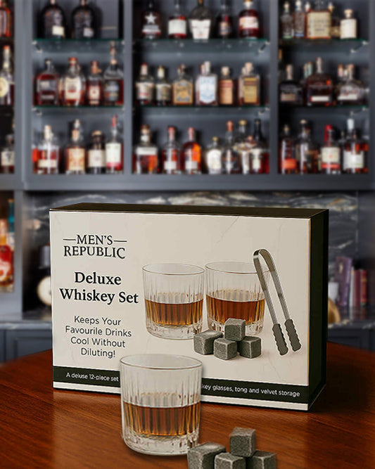 MENS REPUBLIC DELUXE WHISKEY SET