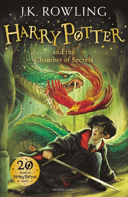 HARRY POTTER AND THE CHAMBER OF SECRETS - J.K.ROWLING 