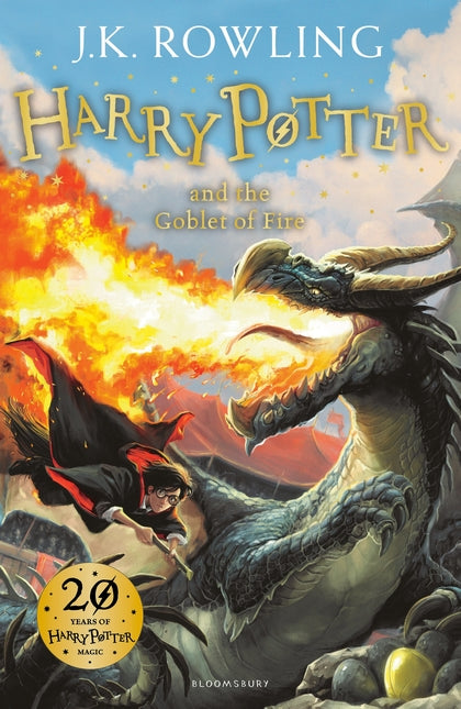 HARRY POTTER AND THE  GOBLET OF FIRE - J.K.ROWLING 