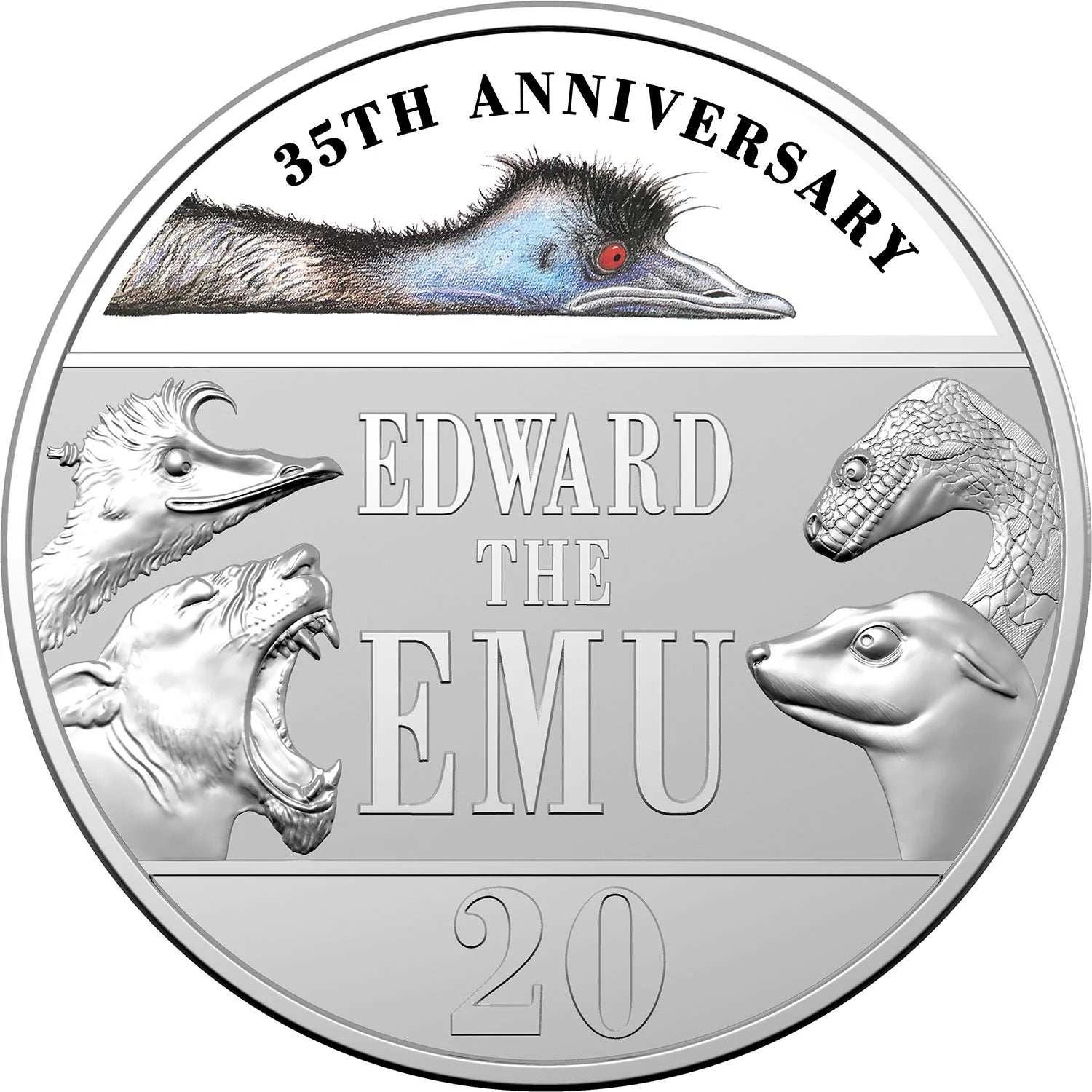 COIN PACK BOOK 20C 2023 UNC EDWARD THE EMU