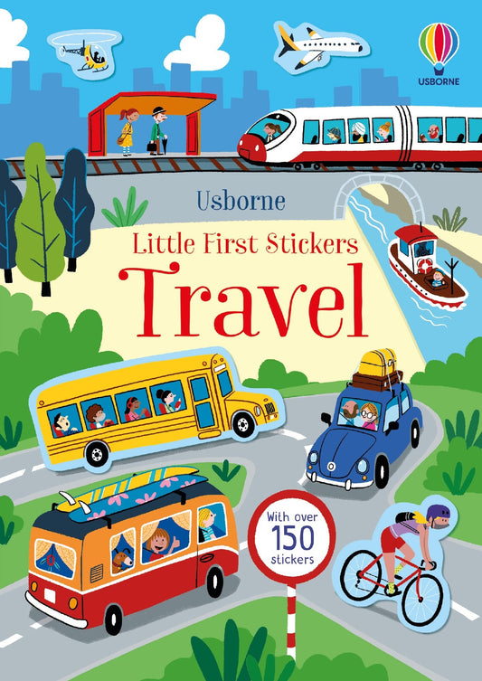 USBORNE LITTLE FIRST STICKERS TRAVEL - KRISTIE PICKERSGILL