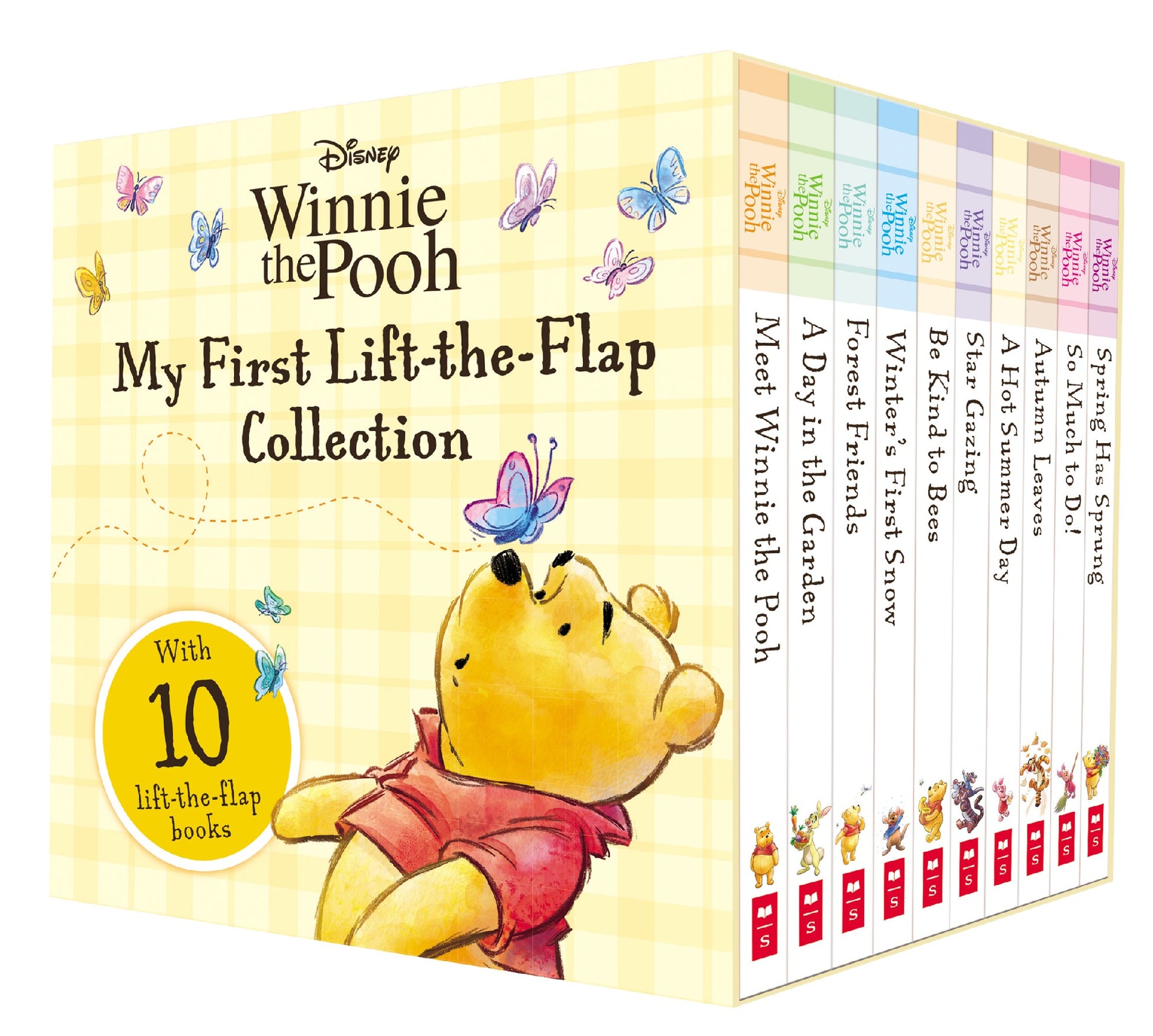 WINNIE THE POOH: MY FIRST LIFT THE FLAP 10 BOOK COLLECTION 